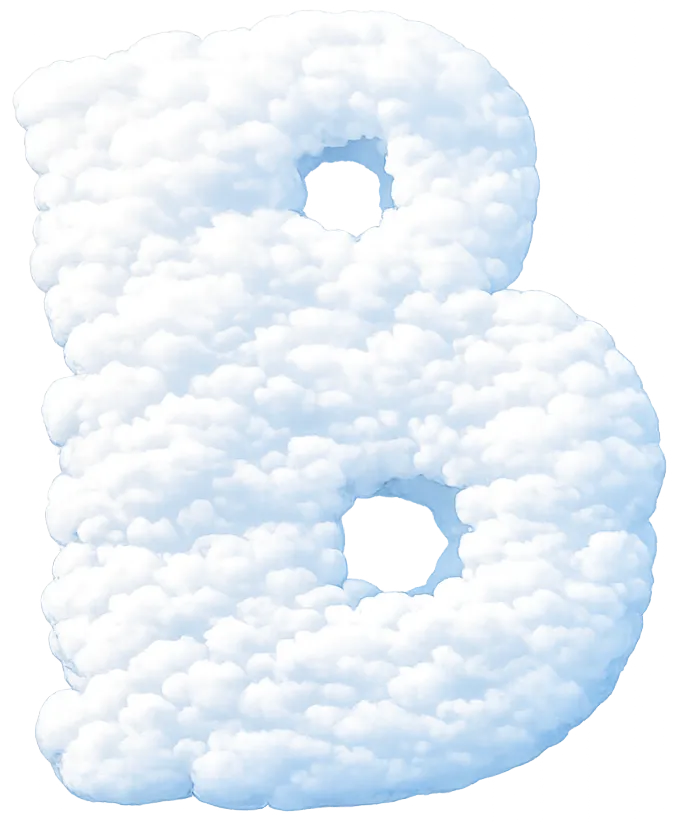B